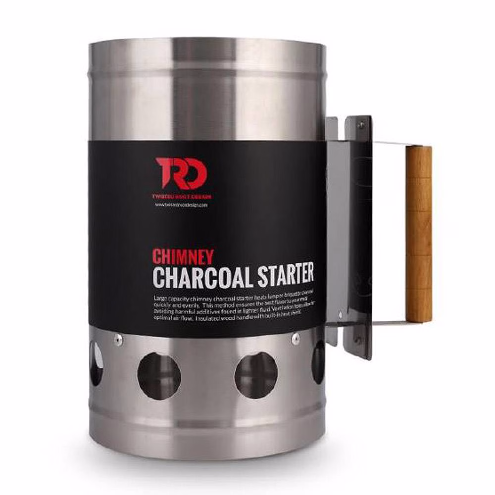 Chimney Charcoal Starter Charcoal Chimney – charcoal starting canister