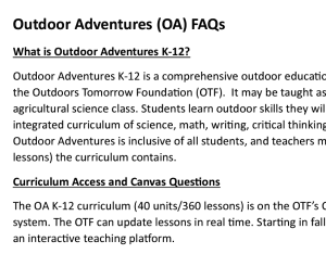 Curriculum FAQs