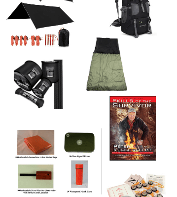backpacking survival pkg